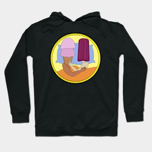 Ice Cream and Popsicle Hoodie